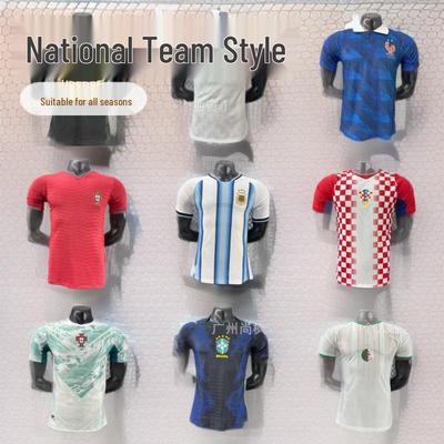 2627 Wereldbeker Spelerseditie Nationale Team Voetbalshirt - Populaire & Unieke Ontwerpen