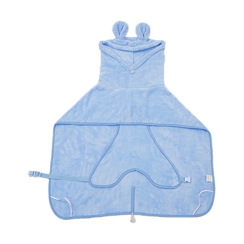 Pet Quick-Dry Bathrobe: Super Absorbent Hooded Robe For Dog & (Bath Use)