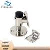 316 Stainless Steel Windproof Door Stopper & Holder with Spring Hook - Ideal for Home, Marine, and Yacht.