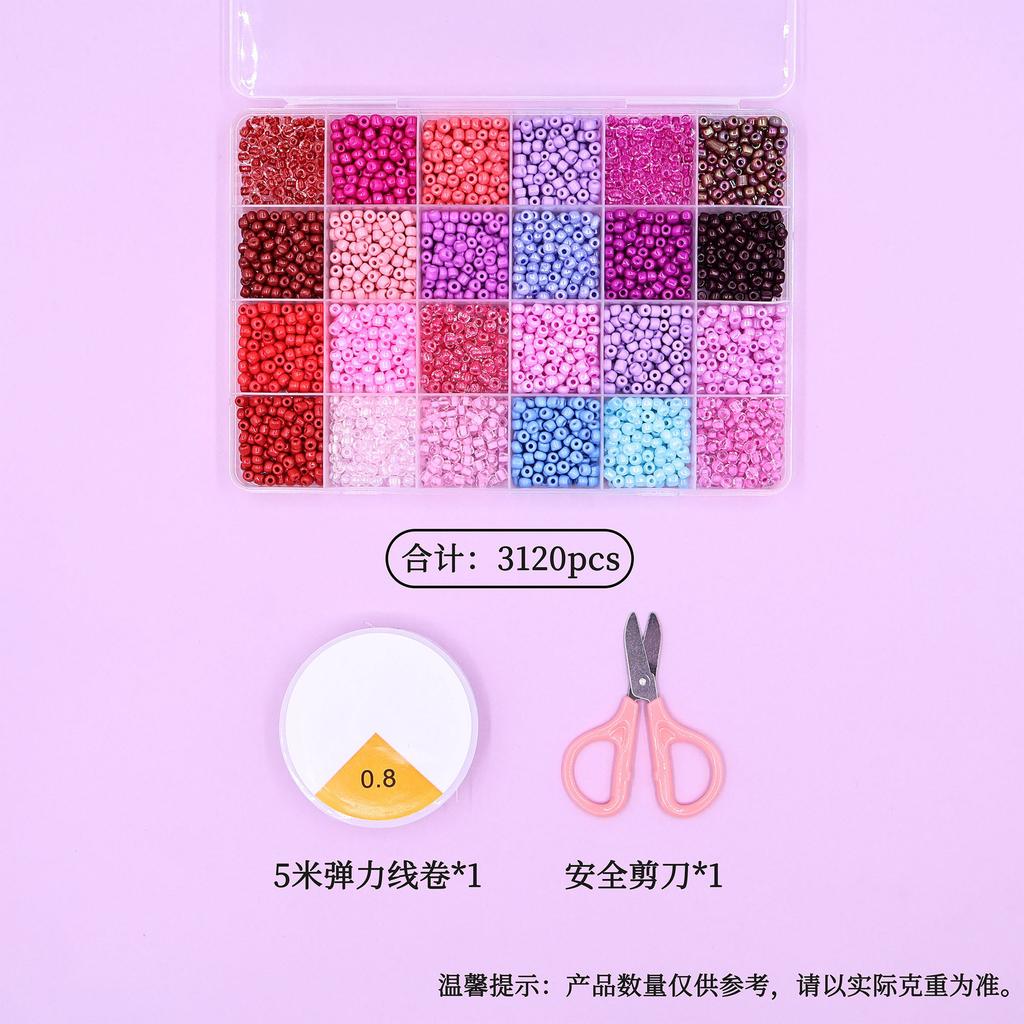 Diy Handmade Beading Material 4Mm Glass Beads Paint Bracelet Accessories Jewelry Bracelet Necklace Bead Set