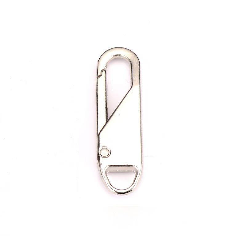 Tool-Free Universal Zipper Puller for Coats, Shoes, and Boots with Metal Pendant