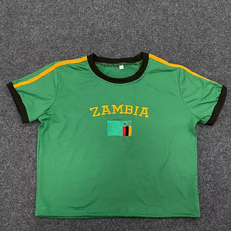 

Европейская и американская летняя футболка в стиле ретро с вышивкой букв и круглым вырезом L