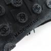 Pristine CHANEL Low cut sneakers Logo design black leather 36 G34086 Used