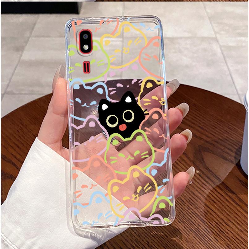 For Samsung Galaxy A2 Core SM-A260F SM-A260G Case Clear Cute Rabbit TPU Soft Silicone Phone Case For Samsung A2 Core Back Cover