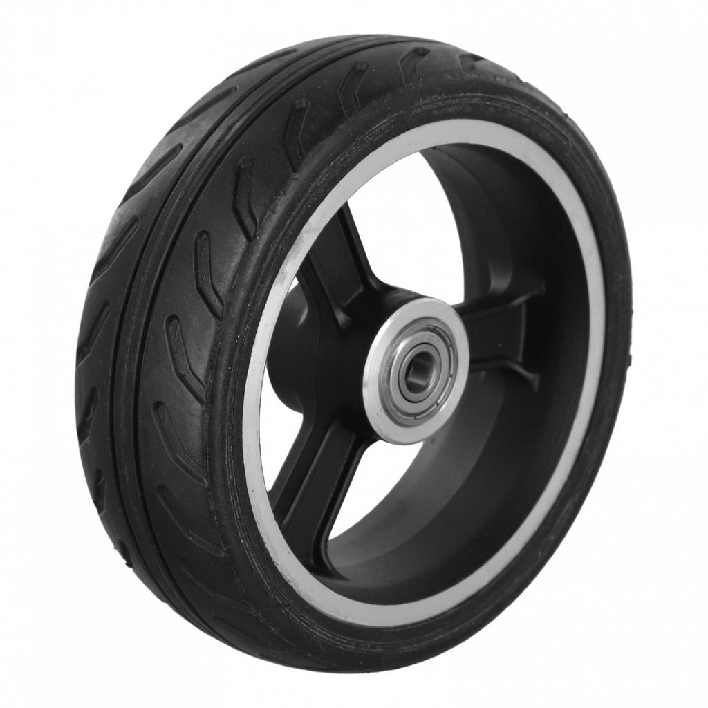- Electric Scooter Electric Scooter Solid Wheel Tires Black