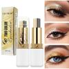 SAM SUGAR Two-Color Eyeshadow Stick Gradient Shimmer Waterproof Smudge-Proof Dual-Ended Metallic Eye Makeup Highlighter Stick