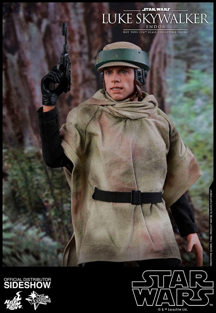 Guerras Episódio Retorno da Figura de Escala Luke Skywalker [Obra-prima de Filme] "Star VI Jedi" 1/6 (Versão Endor)