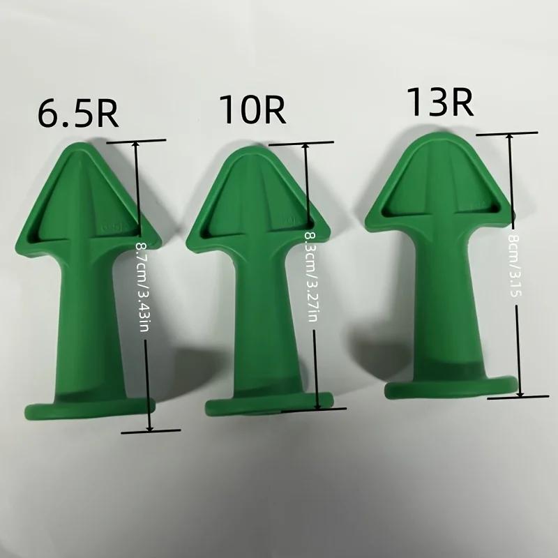 3pcs Plastic Caulk Gun Nozzles Set | Non-Electric, Ideal for Window and Door Sealing, No Battery Required