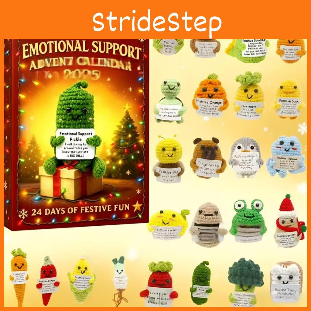 Kalendarz Adwentowy Emocjonalnego Wsparcia Odliczanie do Świąt Bożego Narodzenia Blind Box na Prezent dla Dzieci