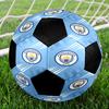 Manchester City Theme Size 5 Soccer Ball, Suitable for Both Indoor and Outdoor Matches, a Gift Suitable for Everyone.