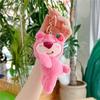 Bear Plush Cute Keychain Cartoon Doll Pendant Stuffed Toy Key Buckle Decoration