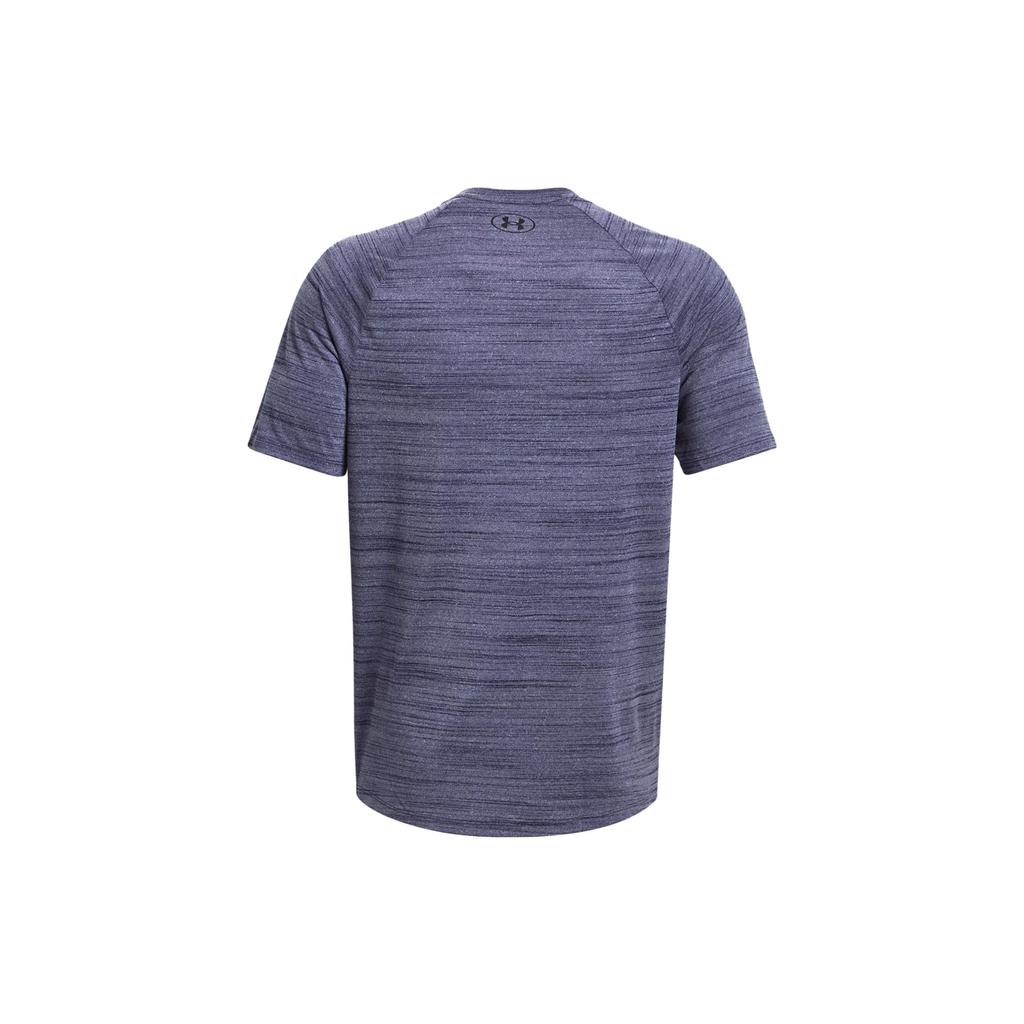 Under Armour Ua Tech™ 2.0 Tiger Logo Print Pullover Crew Neck Short Sleeve T-Shirt Men Tops Blue 1377843-410