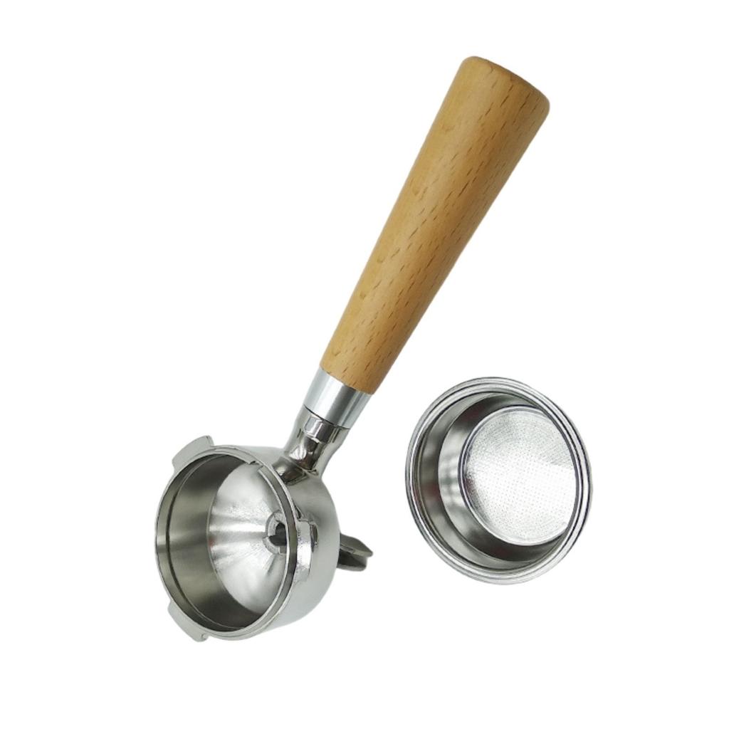 58mm Espresso Machine Wood Handle Coffee Machine Part for Enhancing Coffee Making Experience and Ergonomic Designs
