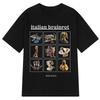Bombardiro Crocodilo Italian Brainrot Meme T-Shirt Men's Women's Short Sleeve Cotton Tees Funny Graphic Y2k T-shirt Summer Tops