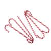 6 Pcs 15cm Acrylic Crutch Twisted Xmas Tree Hanging Ornaments Christmas Canes  Noel Tree Decorations