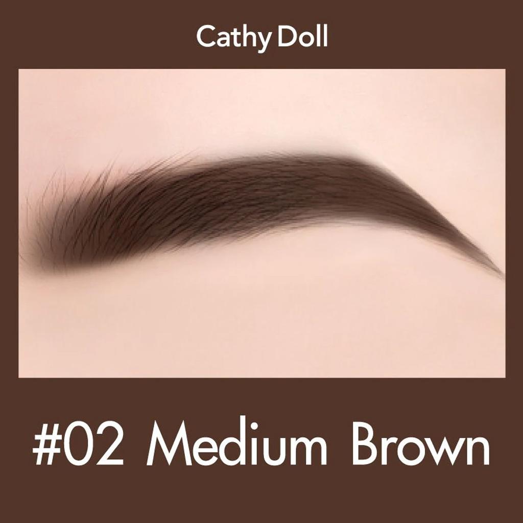 Cathy Doll His & Her Cushion Eyebrow Pencil 0.16g+0.4g No.01-04 - Thai Cosmetic
