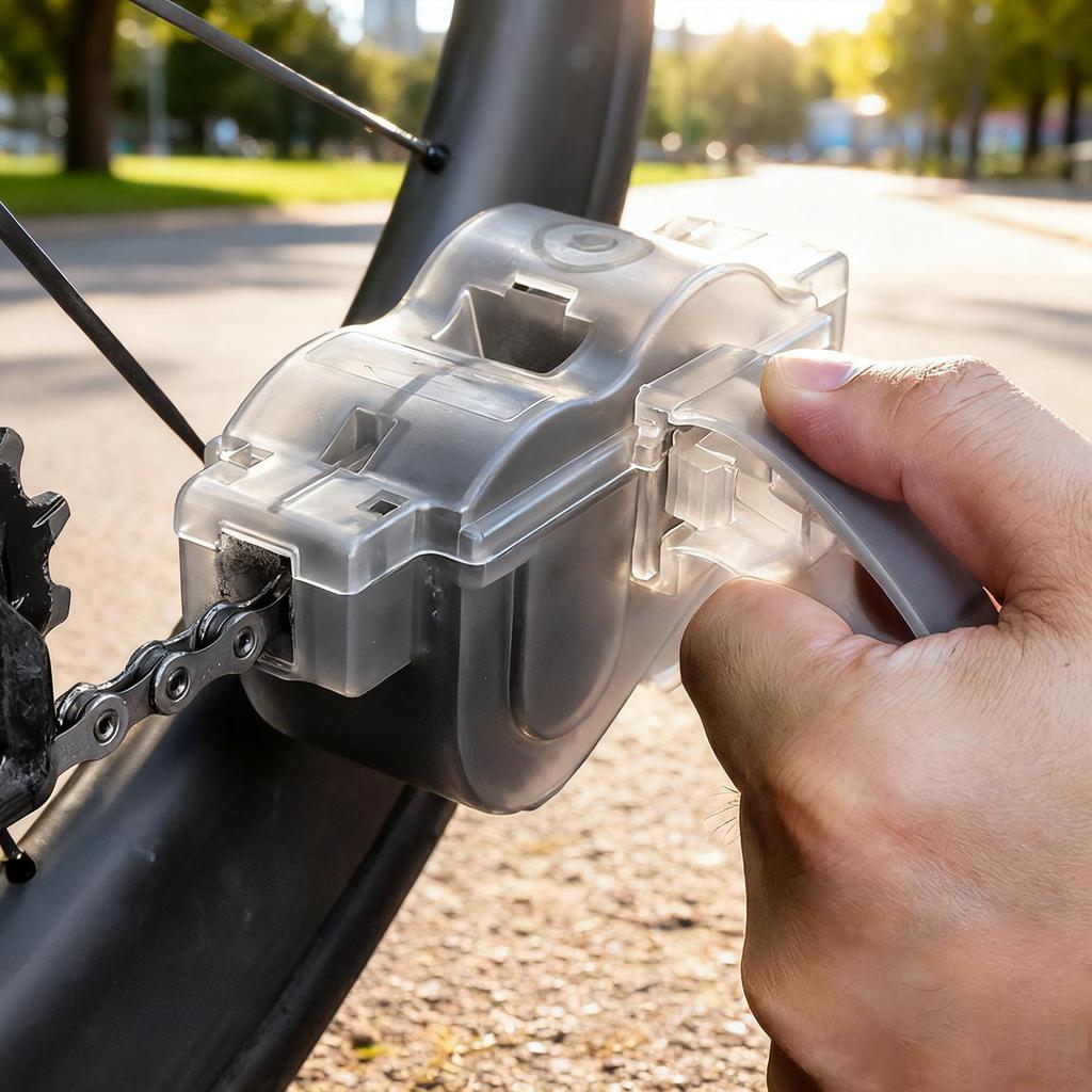 Motorradkettenbürste Kettenreinigungswerkzeug Motorrad Fahrräder Fahrrad Gangpflege Wartung Schrubberwerkzeug Bürste Unterlegscheibe Für Männer