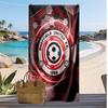 Sheffield United Football Print Beach Towel, Large Soft Quick Dry Towel for Beach Camping Swimming