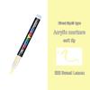 Guangna 8101 Liquid Acrylic Marker Pen Set - 168 Colors, 72 Soft Tips for Student Art, DIY, Hand Painting, and Graffiti.