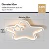 Modern Star LED Ceiling Lamp For Children Living Room Study Aisle Balcony Chandelier Indoor Home Decor Lighting Fixture Luster