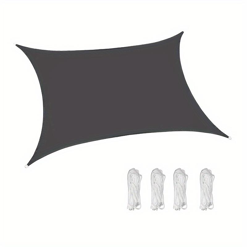 1pc UV Protection Sunshade Sail Oxford Cloth Rectangle Awning with Cooling Effect, Durable & Breathable Canopy for Patio Garden,Poolside