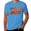 Bacon Rashers T-Shirt Blouse Plus Sizes Short Sleeve Tee T-shirts for Men Cotton