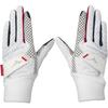 Mizuno ThermaGrip Golf 2023 Breath Thermo Touchscreen WM 5MJWB352 Gloves, Model, Women's, Ambidextrous, Moisture-Wicking, Compatible, White,