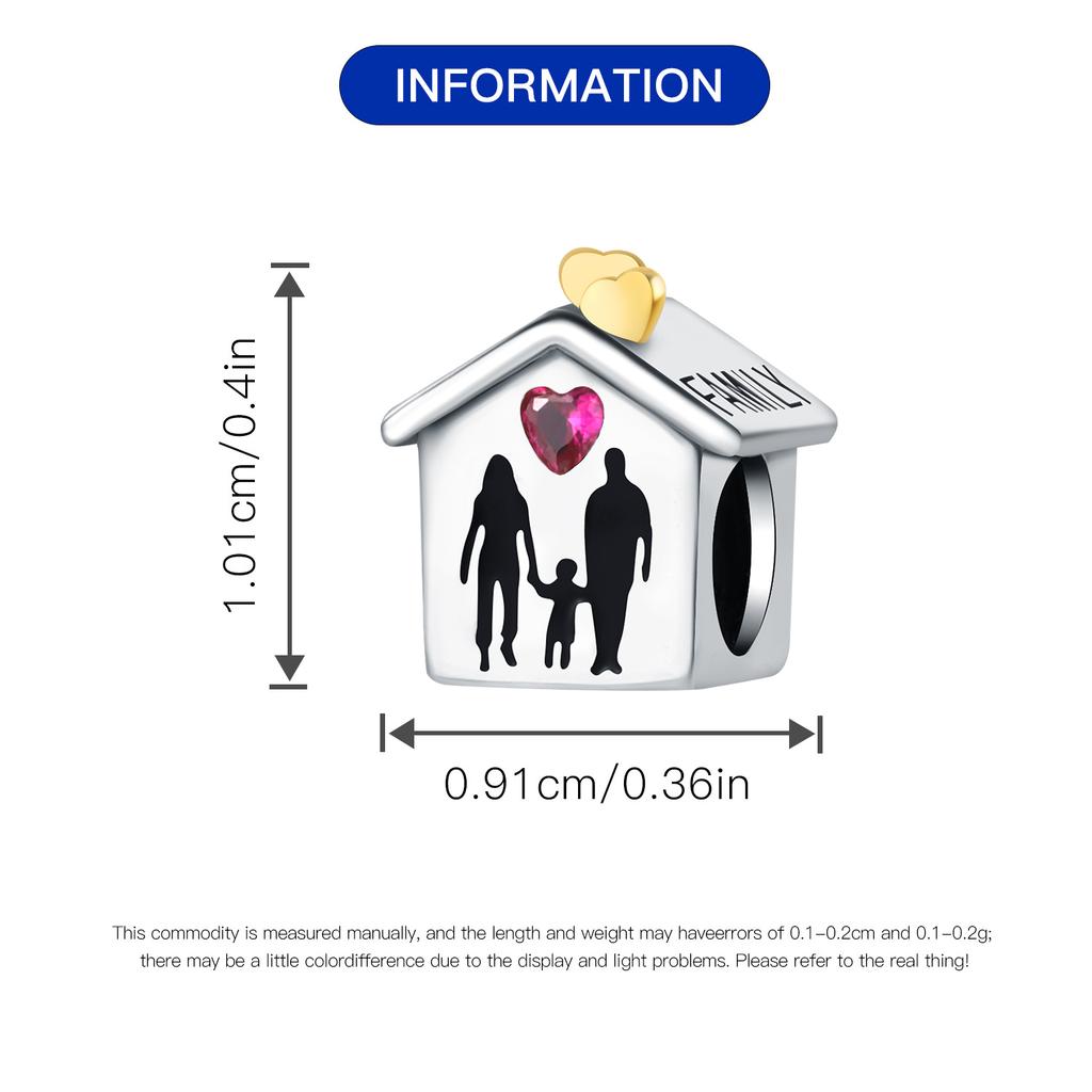 Kralen Koperen Bedels Origineel Familie Papa Mama Hart Kralen Passend voor Armband Sieraden Diy Vrouwen Fijn Cadeau Accessoire