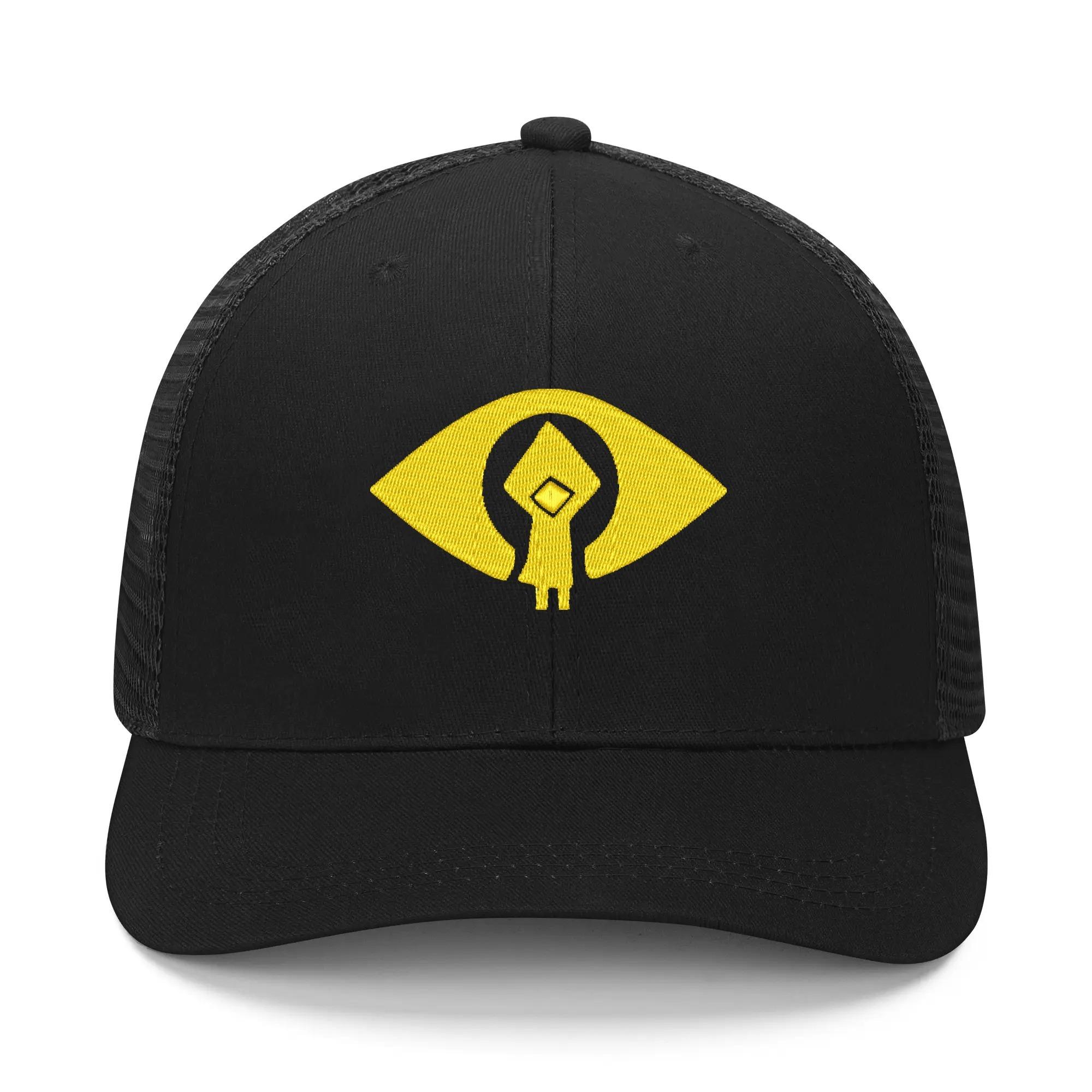 

Маленькая Кошмары Логотип Вышивка Шляпа унисекс Женские Спортивные Бейсболки Хип-Хоп Сетчатая Кепка Лето На Заказ Кепки DIY