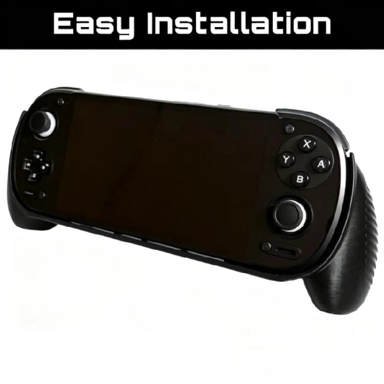 Handheld-Griffschale für Retroid Pocket 6, Griffzubehör mit Fingerkontaktform und unterer Öffnung für den täglichen Gebrauch, Tragbare Gaming-Nutzung
