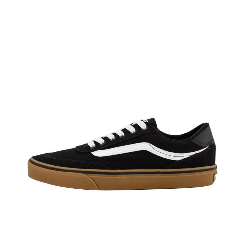 

Vans Brooklyn Ls Классические Удобные Нескользящие Прочные Низкие Кеды для Скейтбординга Мужские кроссовки Черно-белые VN000D7QB9M 39