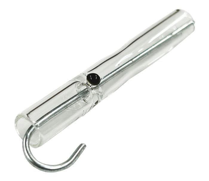 Glass Filter Pyrex Glass One-Hitter Pipe, Tune/actiTube Compatible, (7.5cm) [Used]