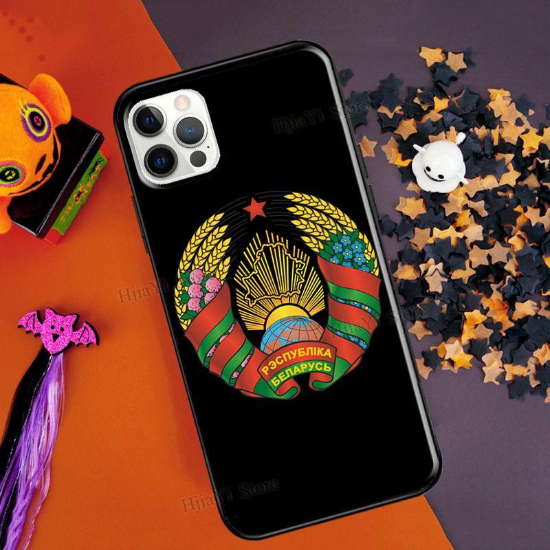 

Belarus Flag Coat of Arms For iPhone 12 Pro Max 13 mini Case For iPhone 11 Pro Max XS X XR 7 8 Plus SE 2020 Cover iPhone 13Pro MAX