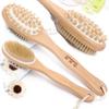 Cross-Border Bristle Massage Bath Brush - Handheld Round Body Brush