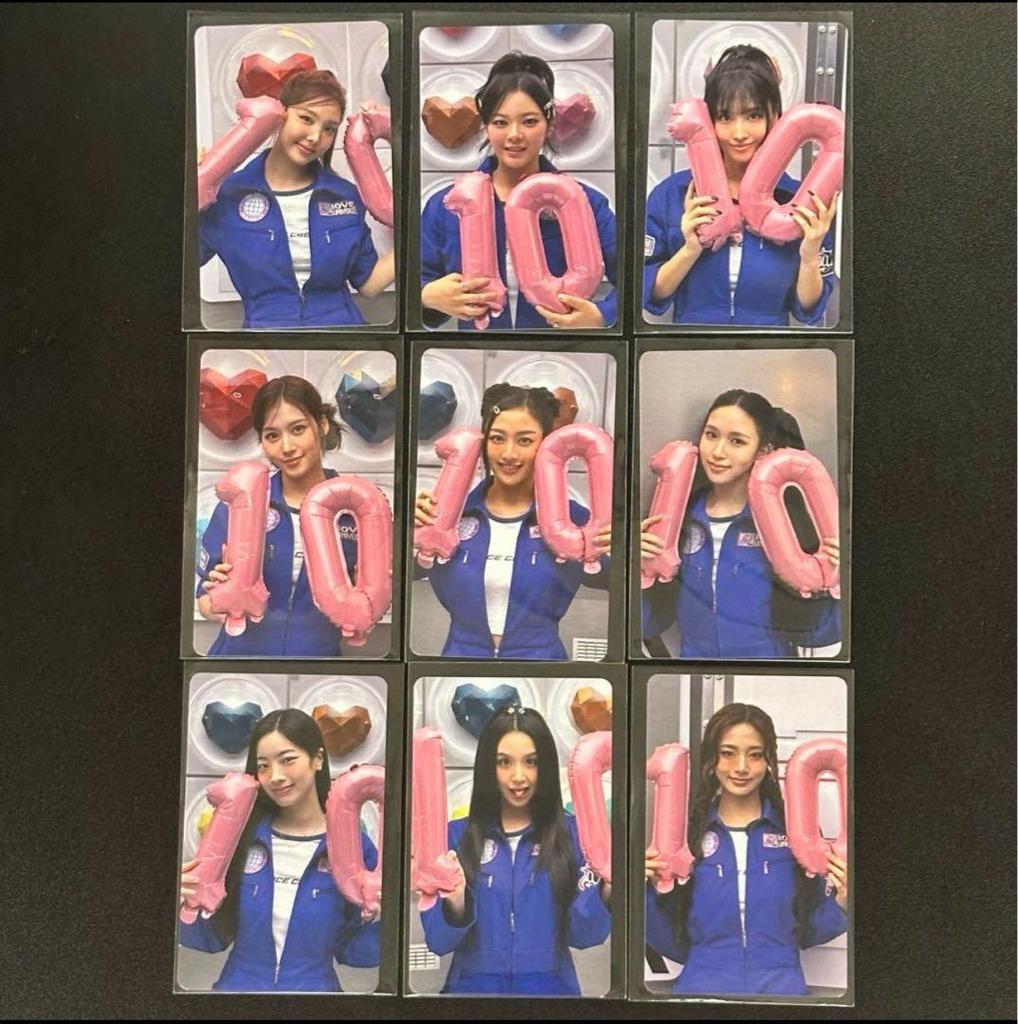 [USED] TWICE 10VE UNIVERSE Pop-Up Bonus Trading Cards Complete Set