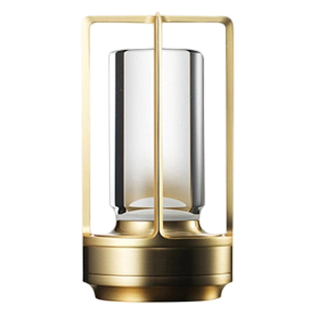 

Светодиодная хрустальная лампа с сенсорным управлением, USB-зарядкой, ночником, защитой глаз, энергосбережением для дома, для ресторана, кухни, бара золотой