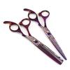 6.0 Inch Purple, Hair Scissors, Hair Scissors, Tooth Scissors, Bangs Scissors, Tooth Scissors, Thin