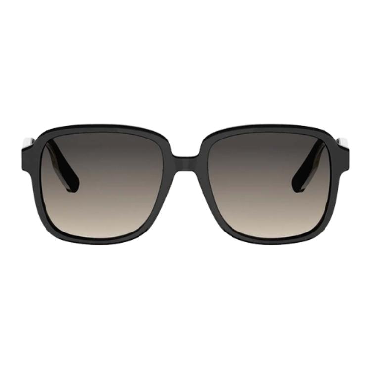 Dior Square Sunglasses With Logo Women sunglasses Black CD40267F01B10A1
