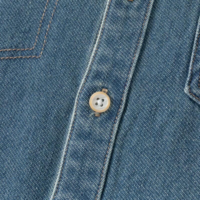 DAVE&BELLA Boys' Denim Long Sleeve Shirt