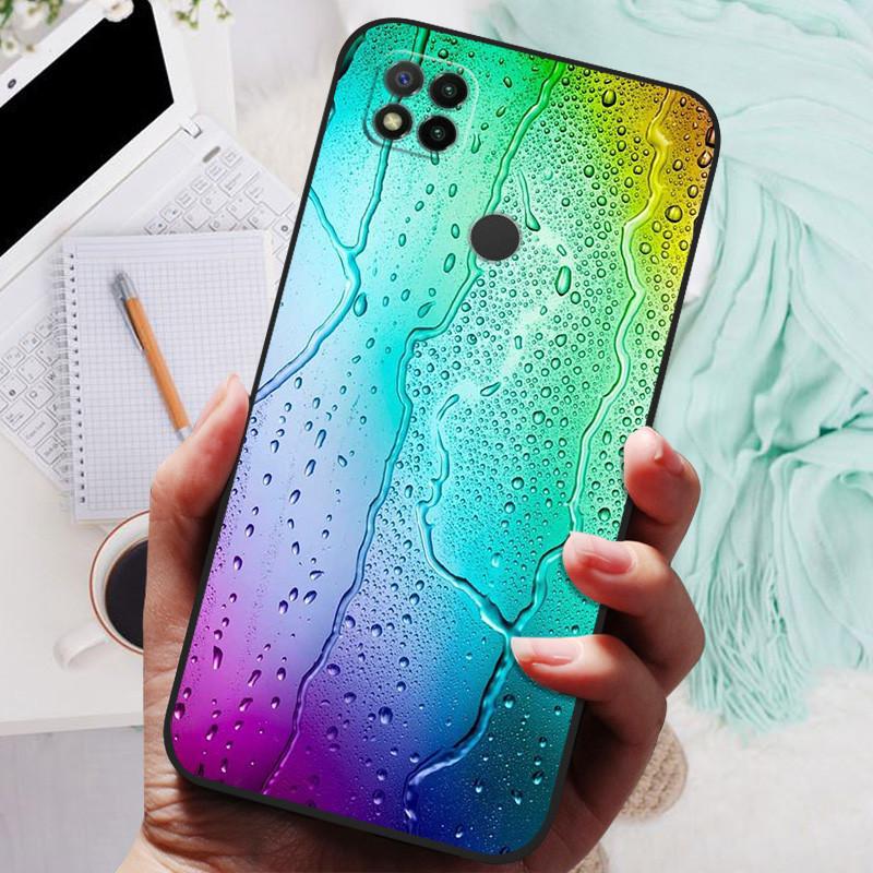 For Xiaomi Redmi 9C NFC Case Soft TPU Silicone Phone Covers for Redmi 9C NFC Case Bumper Redmi9C 9 C C9 Shockproof Coque Cover