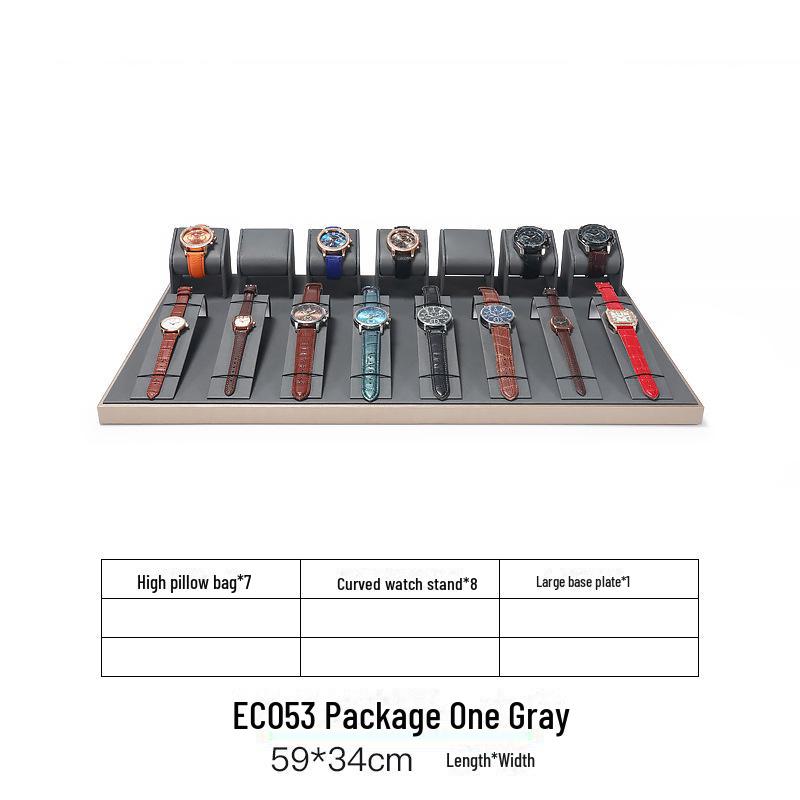 Digu Gray Multi-Grid Jewelry Display Stand