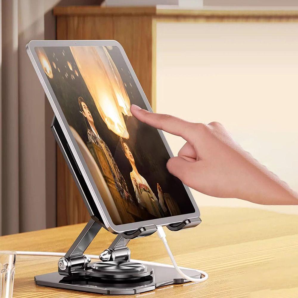 Hollow Design DesktopTablet Stand Adjustable 360 Degree Rotation Cell Phone Stand  Mobile Phone