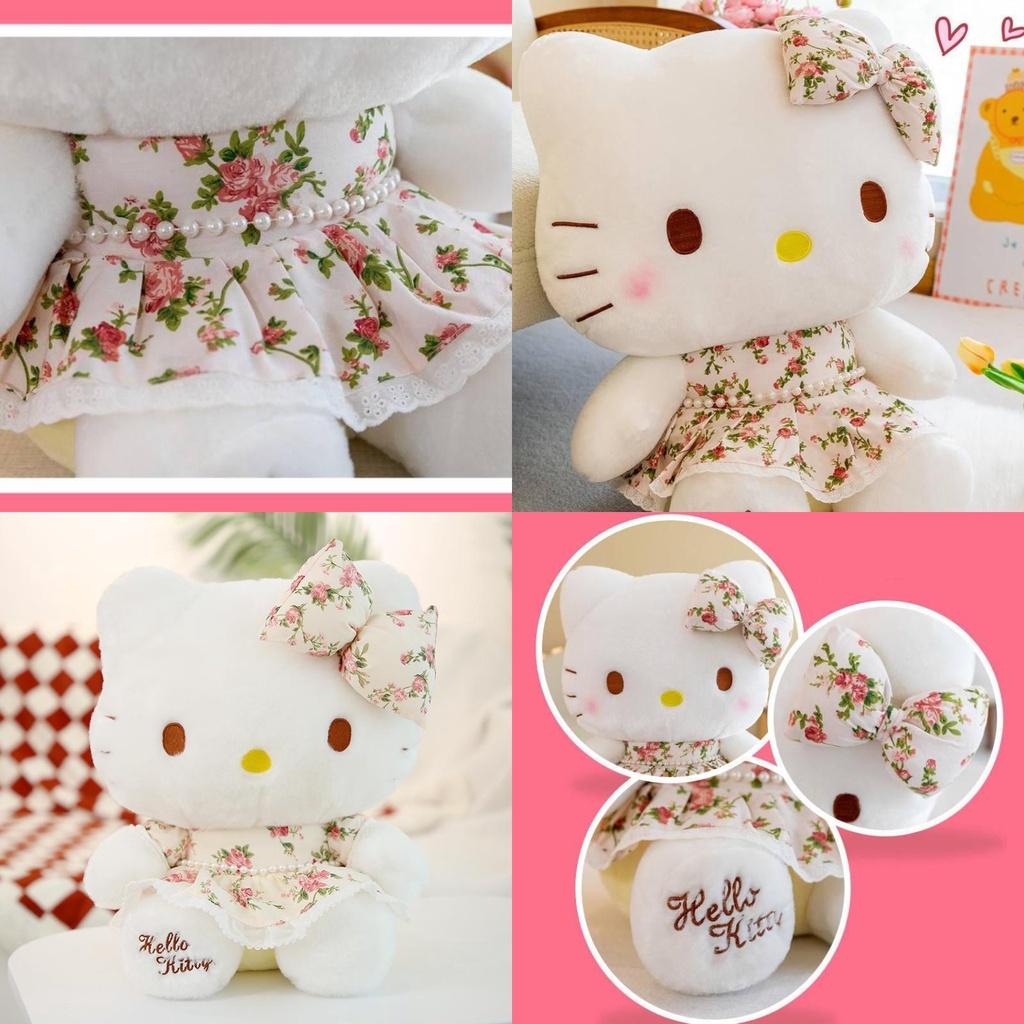 Peluche Giocattolo Bambola Cuscino Gatto Kt Ricco Cartone Animato Bambola Maialino Macchina Regalo di Compleanno per Ragazze Ingrosso 32cm 40cm 50cm 60cm