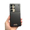 Galaxy S25 Ultra Magnetic Aroma Leather Phone Case - Drop-proof, Borderless, Fits Samsung S24/S23