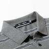Seven Brand Men's Long Sleeve Striped Polo T-Shirt