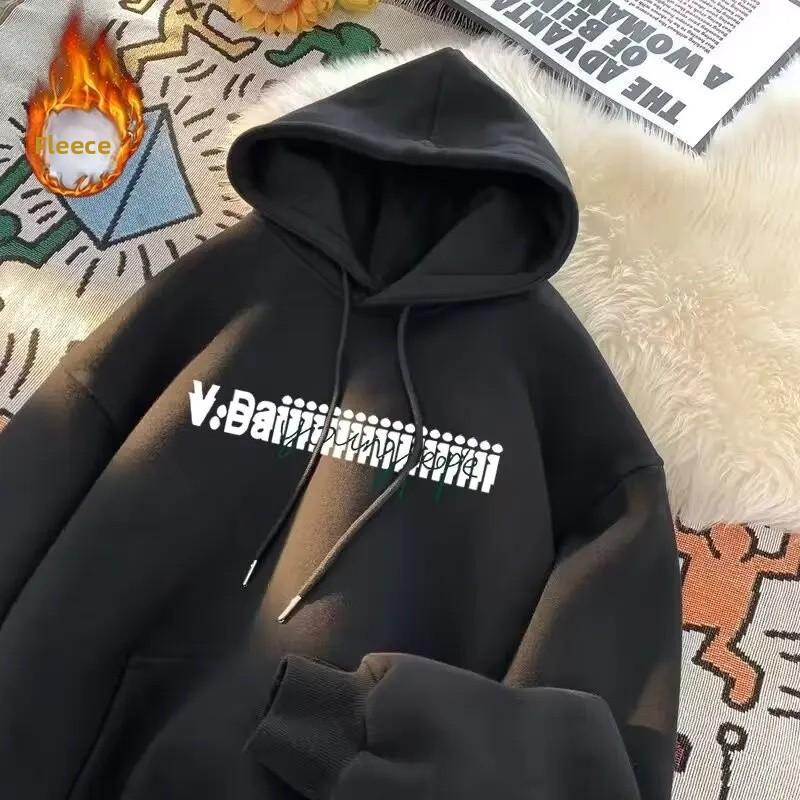Heavyweight Hoodie Men's Style Autumn Trend Vintage Loose Jacket American New Model Versatile Couple Top Casual Streetwear