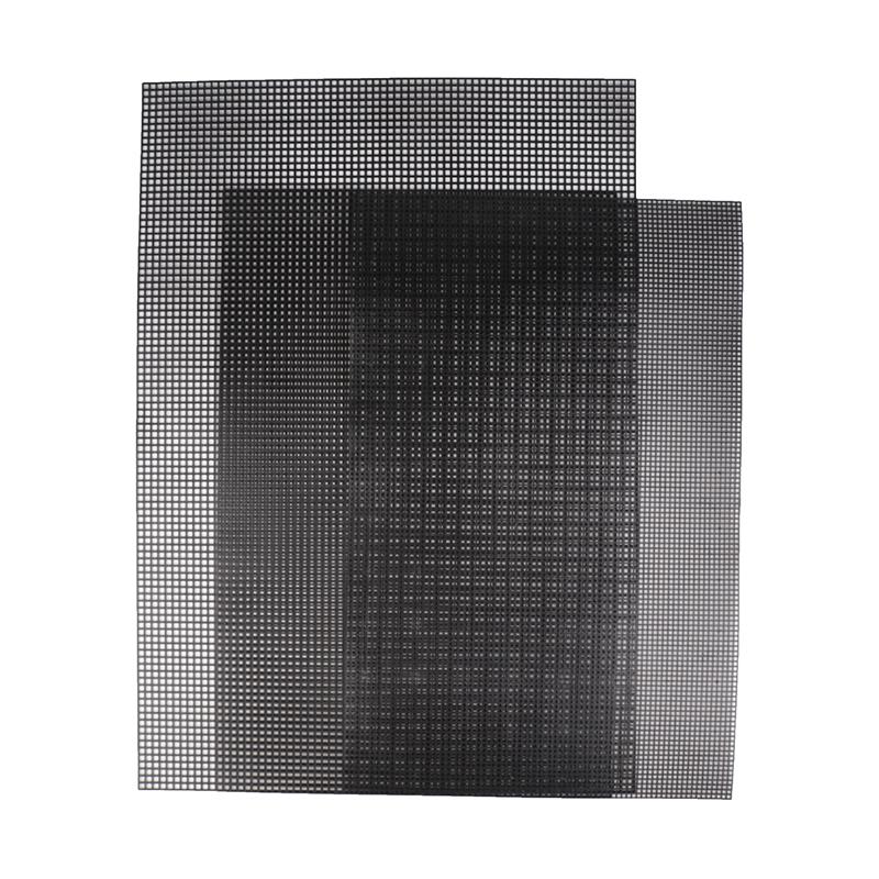 Handcraft Latch Hook Bags Made Plastic Grid Hook Crafts Accessory Plastic Mesh Cloth For Bag Rug Thread Hook Craft Supplies