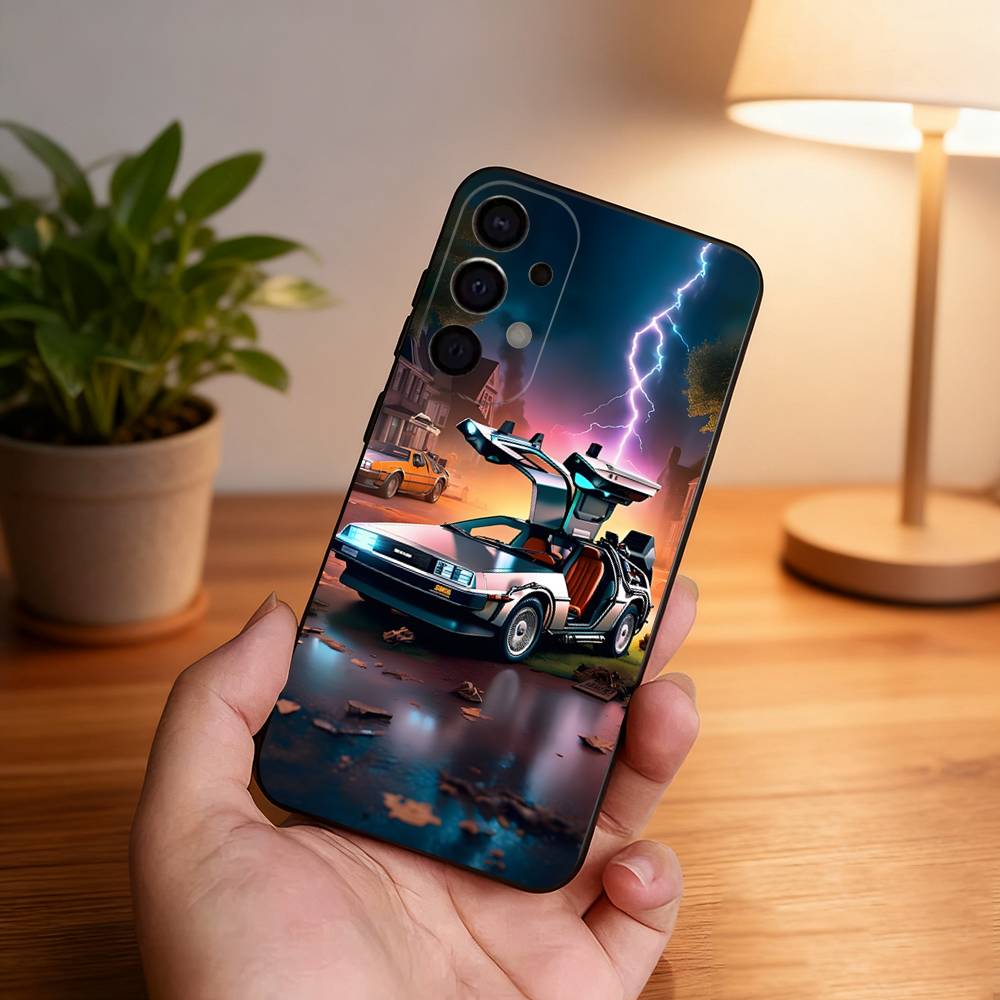 Movie Back To The F-Future Phone Case For Samsung S25,S24,S21,S22,S23,S30,Ultra,S20,Plus,Fe,Lite,5G Black Cover