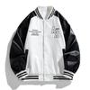 Coat Stand Collar Casual Spring and Autumn New Loose Men's Motorcycle Leather Jacket