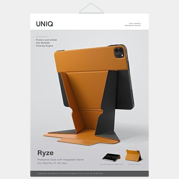 Uniq Etui Ryze Ipad Pro 11 (2020-2022)  / Air 10.9 (2020-2022) Musztardowy/Mustard
